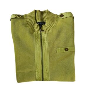 Jones New York Green Sweater Cardigan